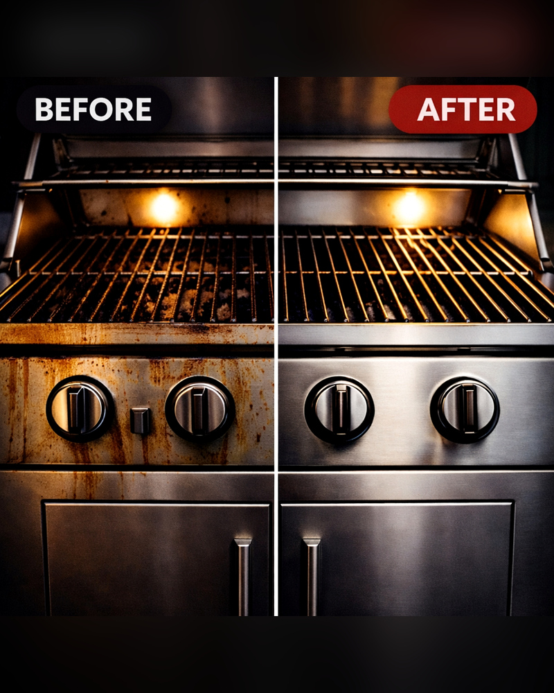 BBQ Before and After