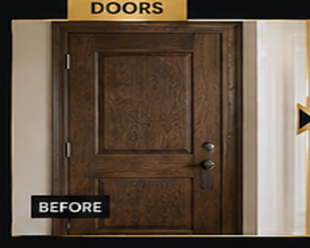 Interior door painting