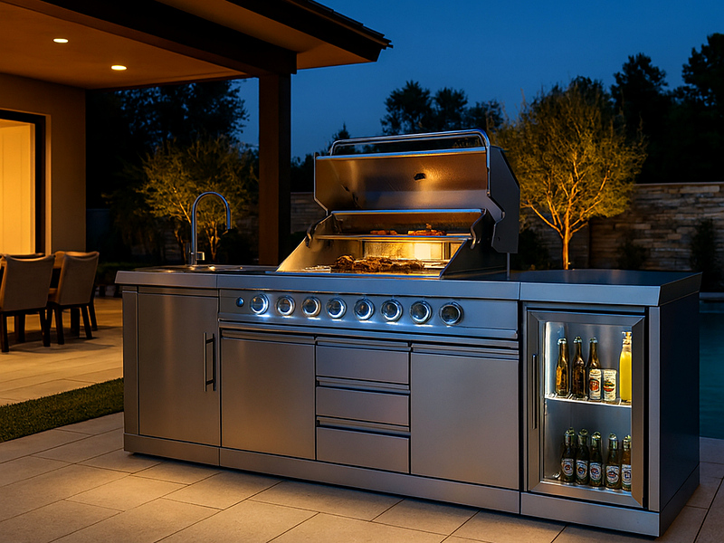 Outdoor Kitchen Cleaning
